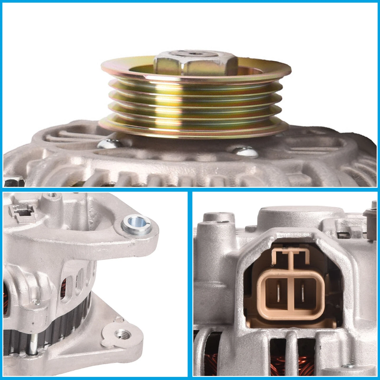 New Alternator for Mazda 323 BJ 1.6L Petrol ZM 08/98 - 05/02 - Image 3