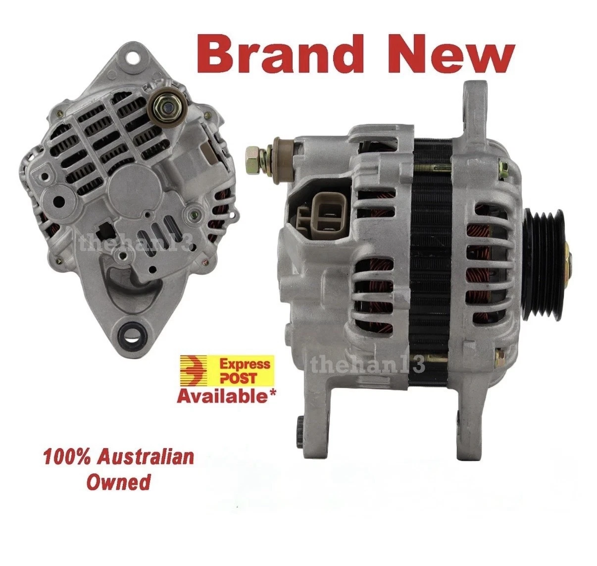 New Alternator for Mazda 323 BJ 1.6L Petrol ZM 08/98 - 05/02