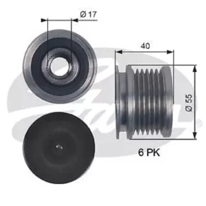 ALTERNATOR PULLEY ​VOLKSWAGEN AMAROK TDI400 2.0L CDCA CDBA Twin-Turbo Diesel
