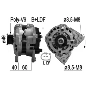 Alternator for Volkswagen UP! AA 1.0L Petrol CHYB 2012-2014
